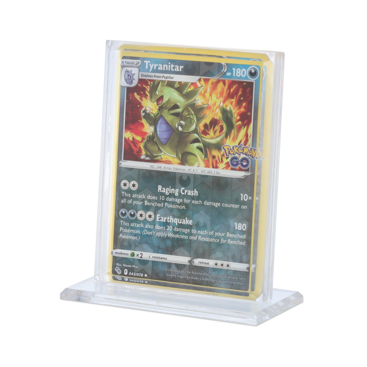 ACRYLIC CARD STAND - VERTICAL