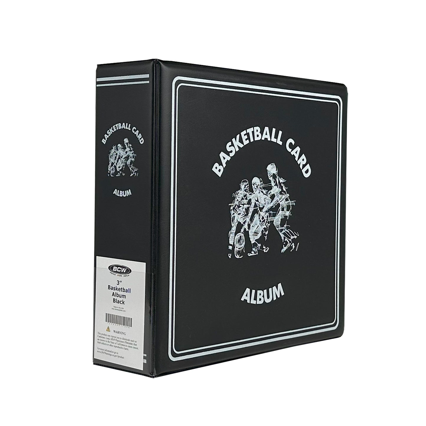 BASKETBALL CARD ALBUM - 3 INCH BINDER