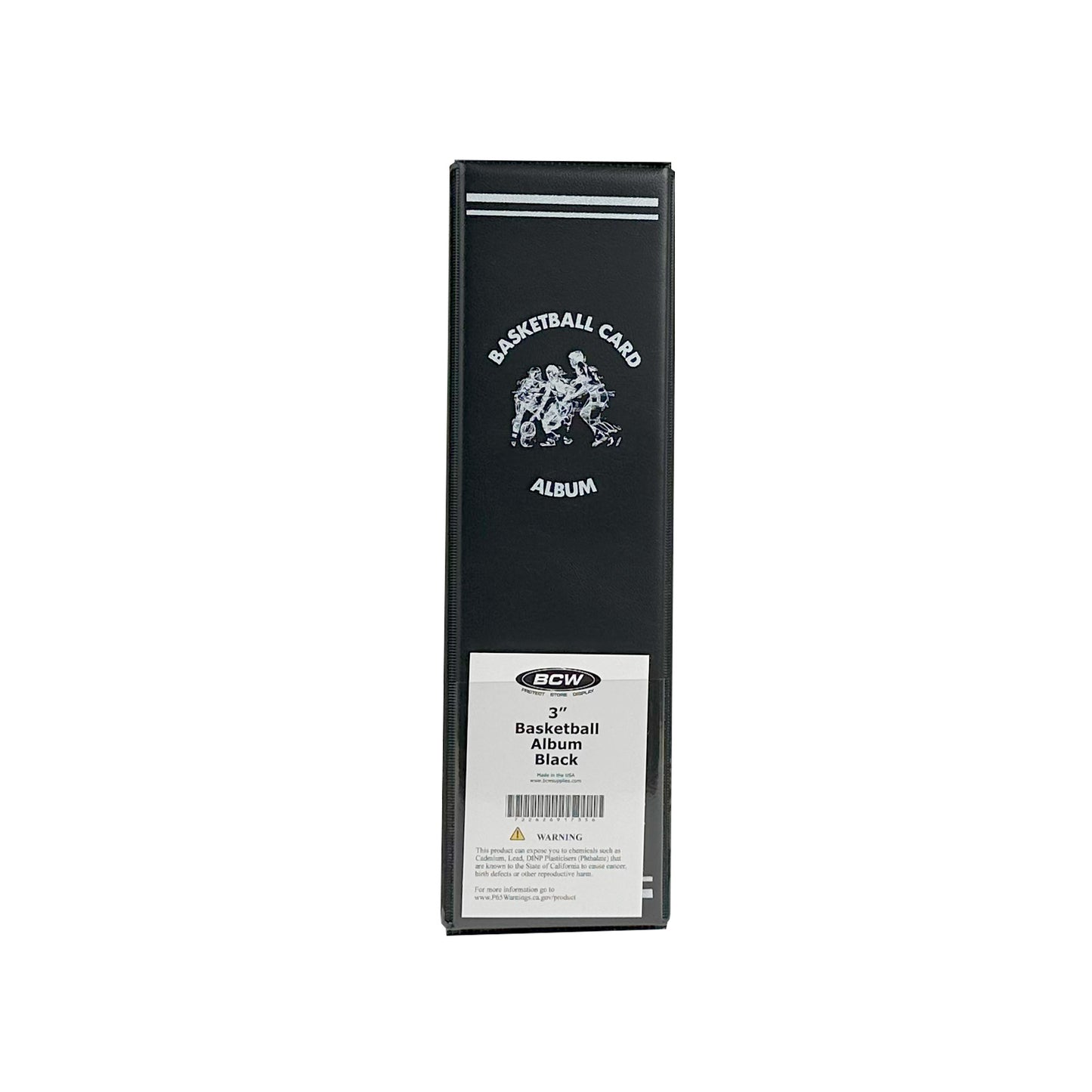 BASKETBALL CARD ALBUM - 3 INCH BINDER