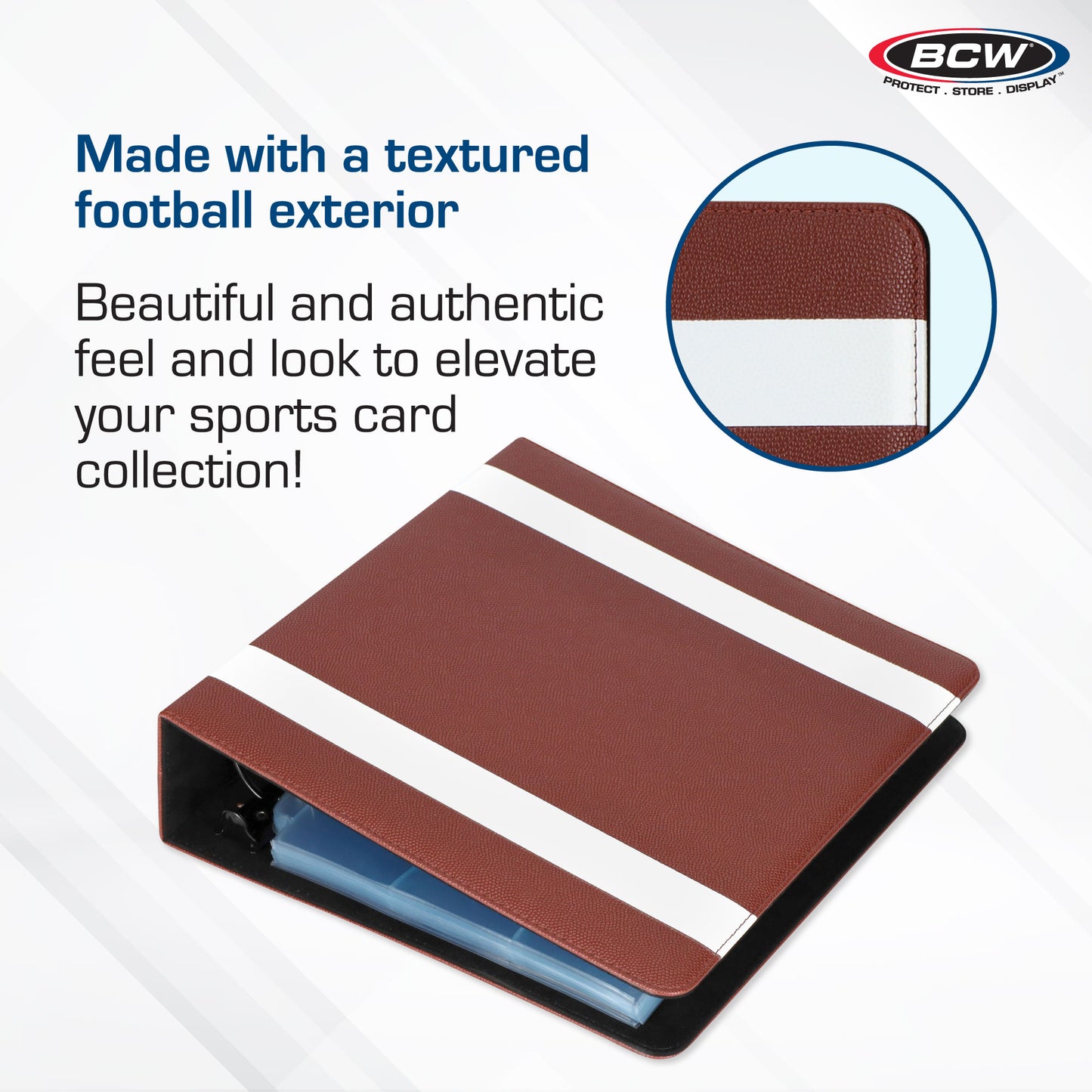 FOOTBALL COLLECTORS ALBUM - 3 INCH PREMIUM BINDER