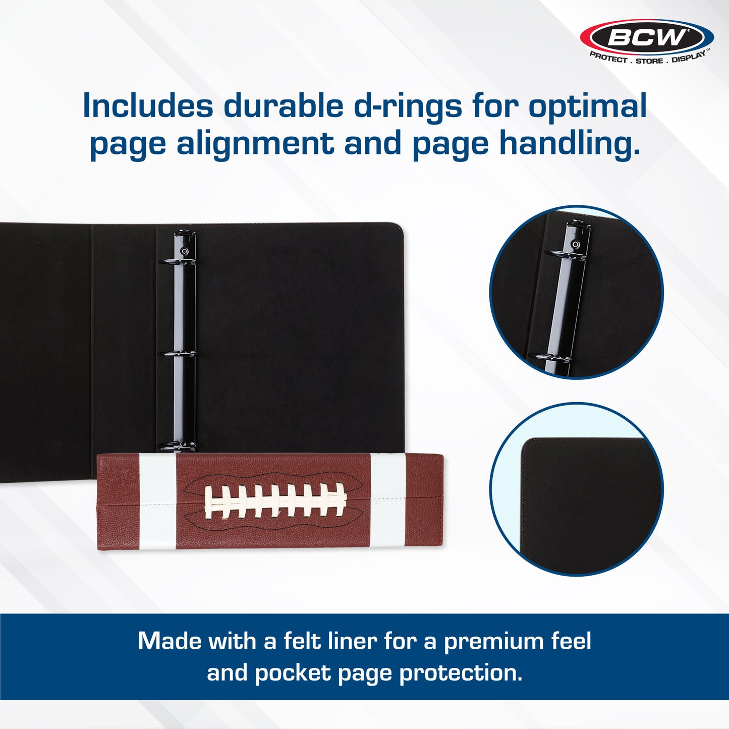 FOOTBALL COLLECTORS ALBUM - 3 INCH PREMIUM BINDER