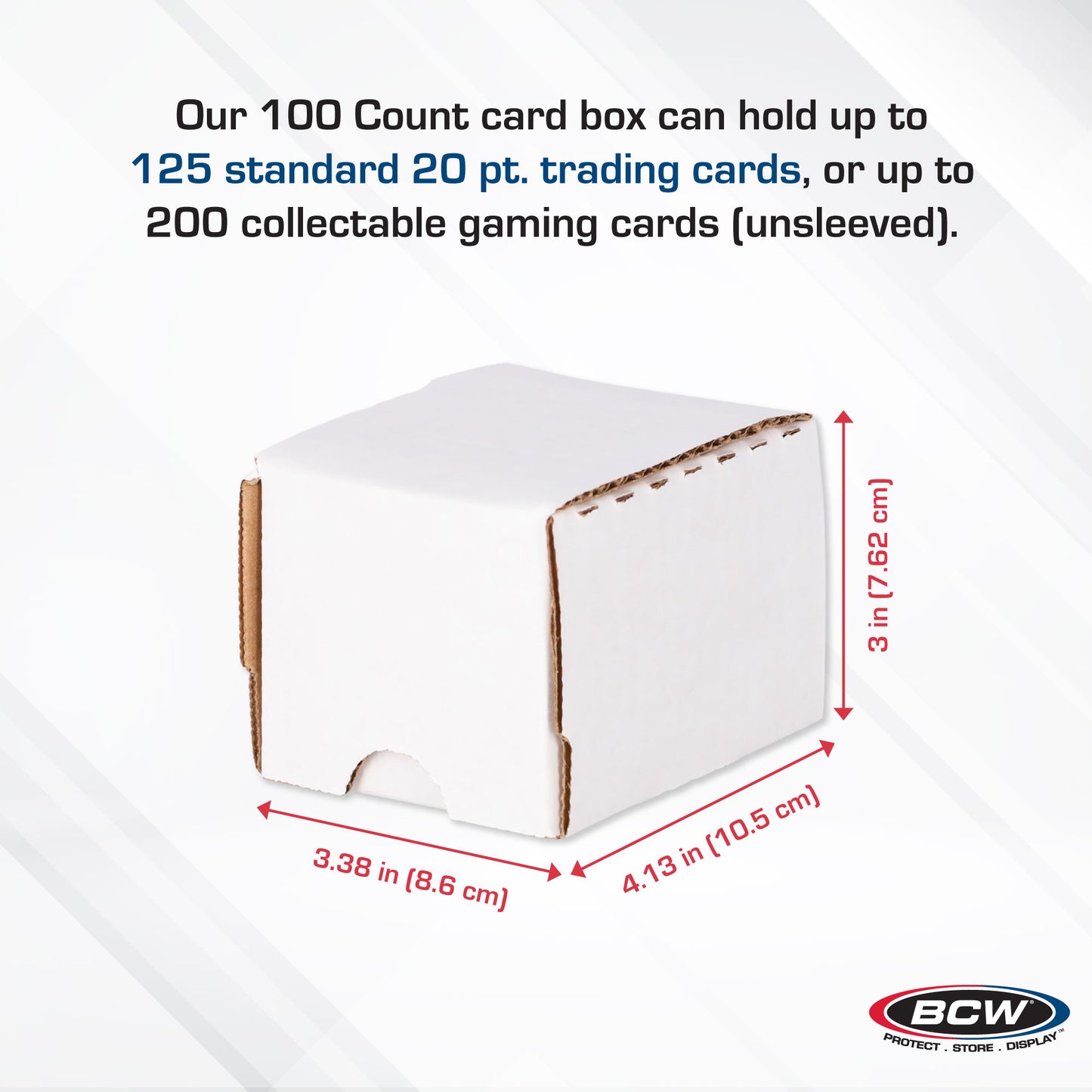 100 COUNT STORAGE BOX (50-PACK)