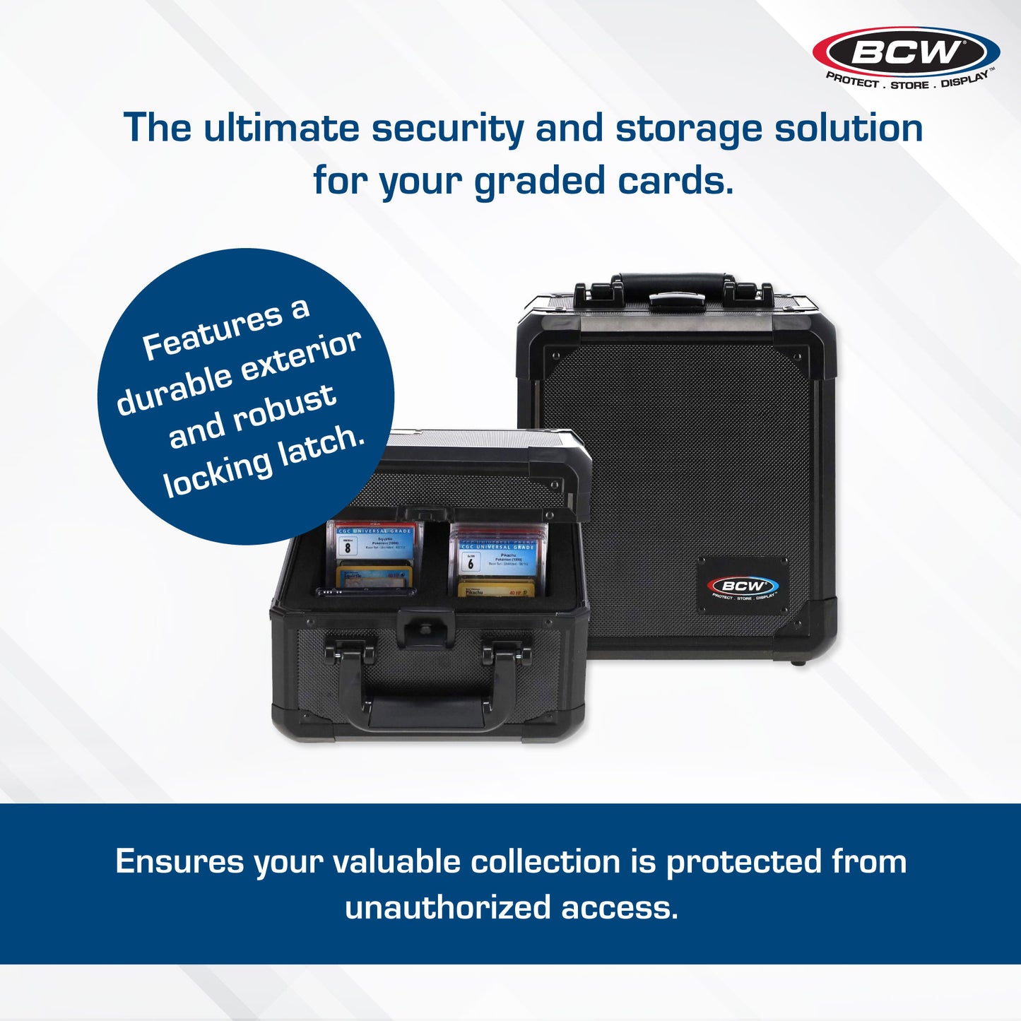 GRADED PORTABLE LATCHING CASE - TWO ROWS