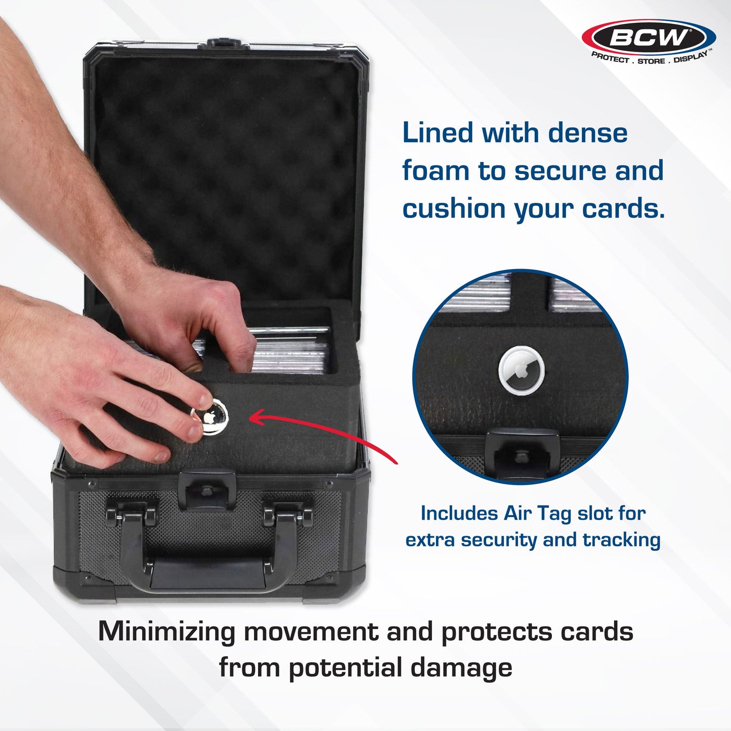 GRADED PORTABLE LATCHING CASE - TWO ROWS