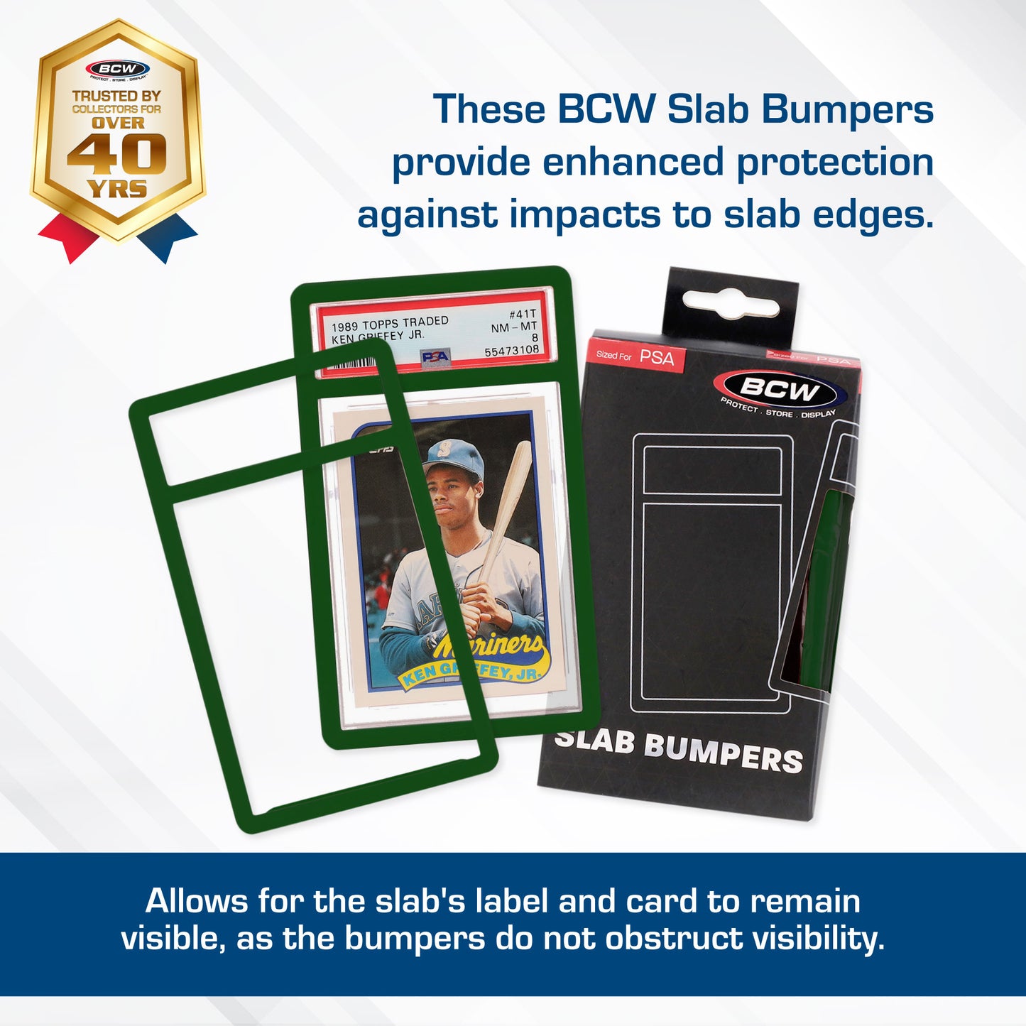 GRADED PSA SLAB BUMPERS (6-PACK)