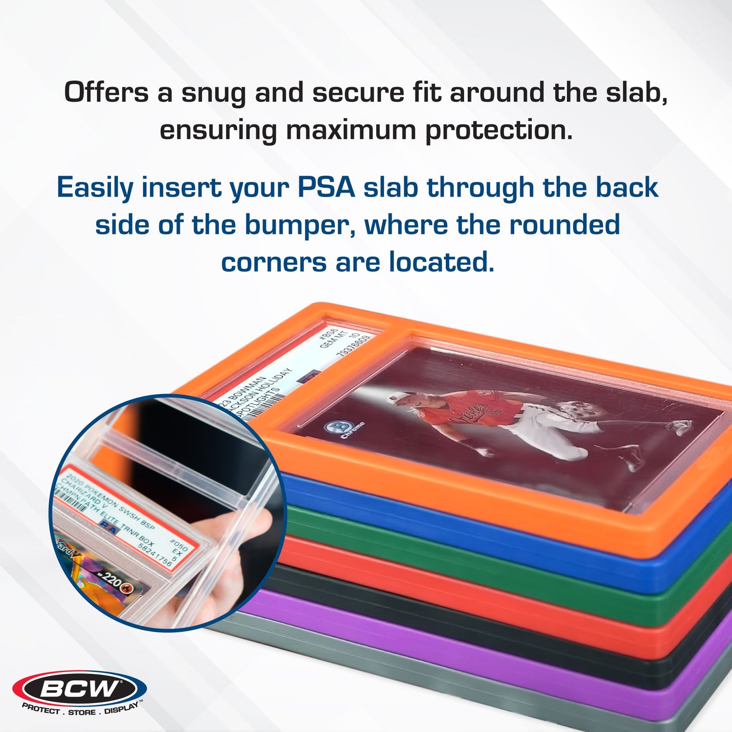 GRADED PSA SLAB BUMPERS (6-PACK)