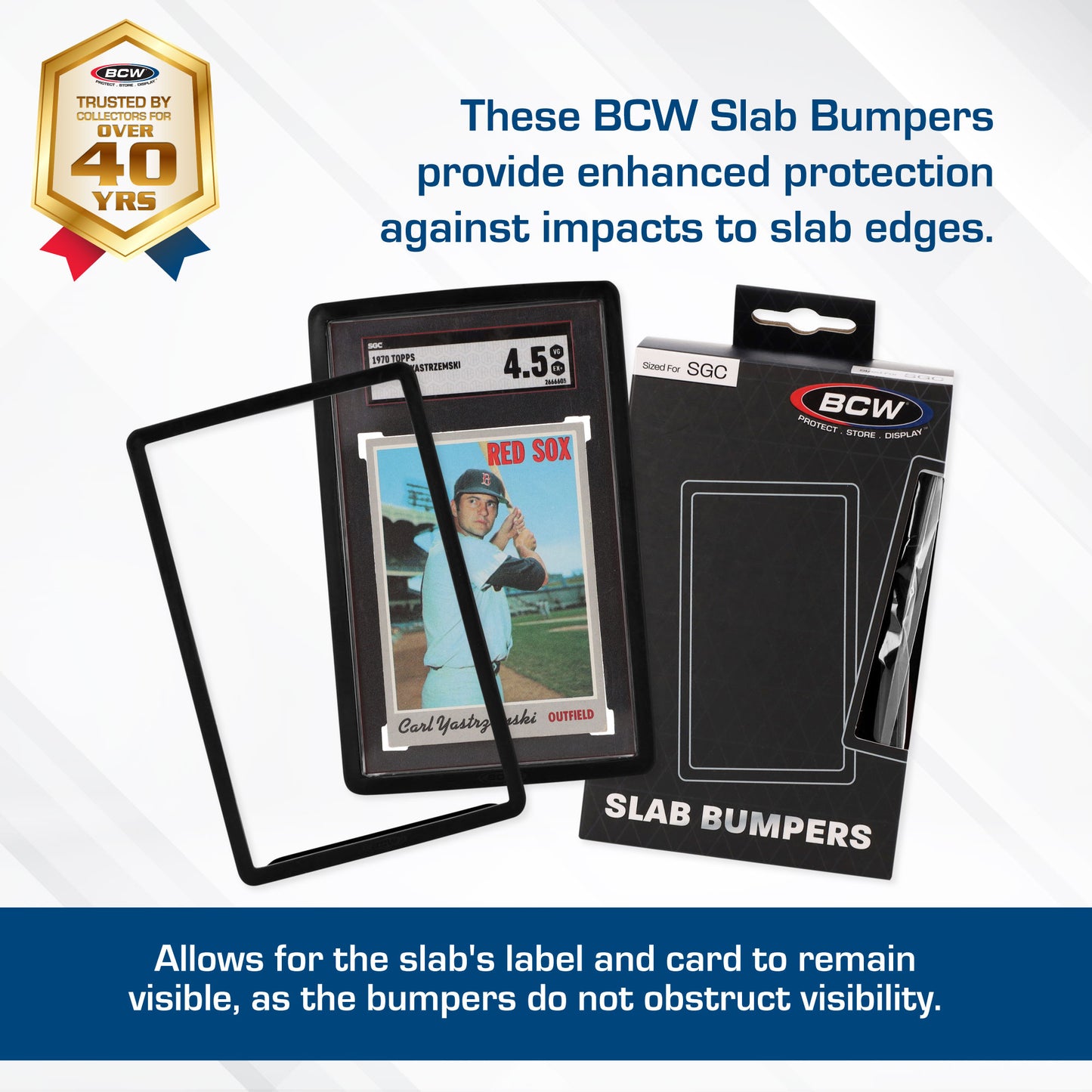 GRADED SGC SLAB BUMPER (6-PACK)