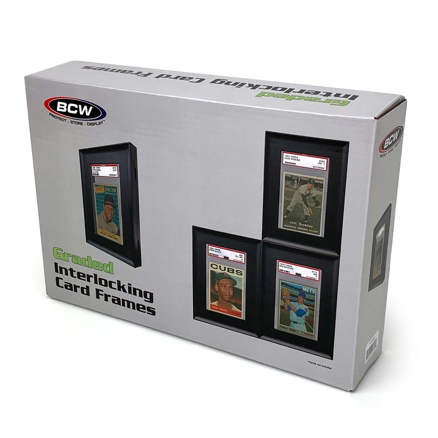 INTERLOCKING GRADED CARD FRAMES (4-PACK)