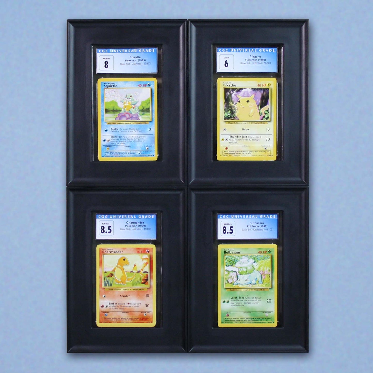 INTERLOCKING GRADED CARD FRAMES (4-PACK)