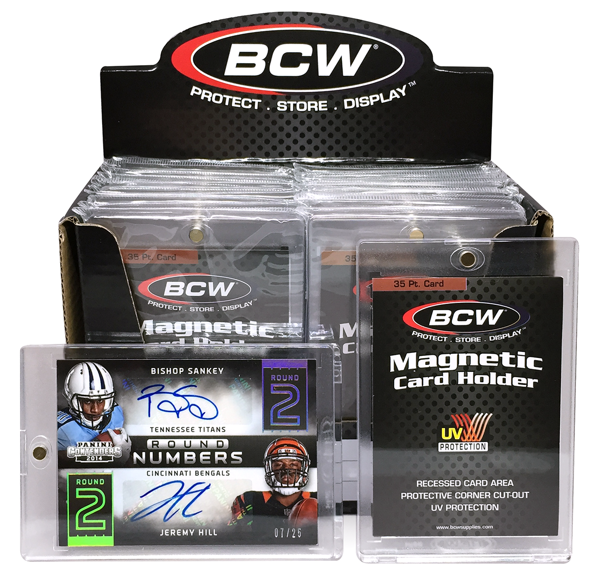 MAGNETIC CARD HOLDER - 35 PT