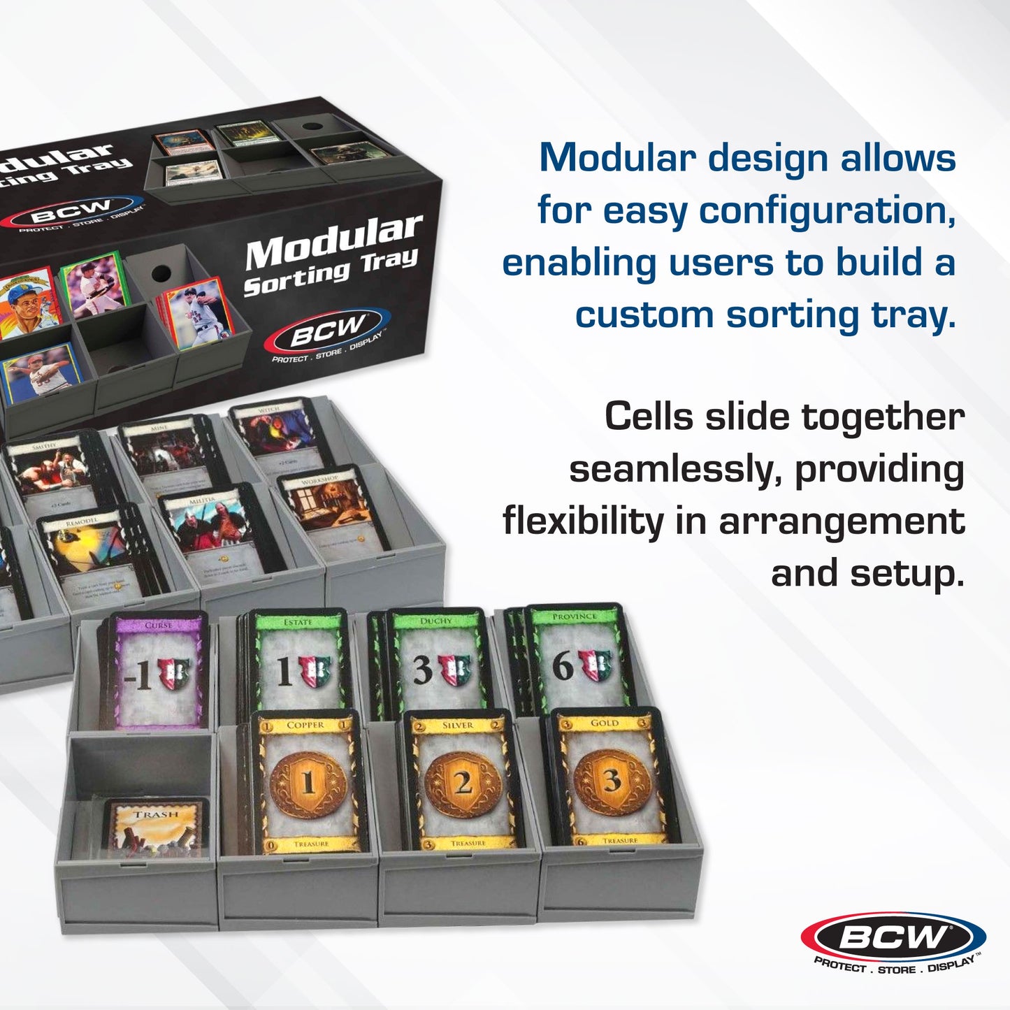 MODULAR SORTING TRAY (6-CELL PACK)