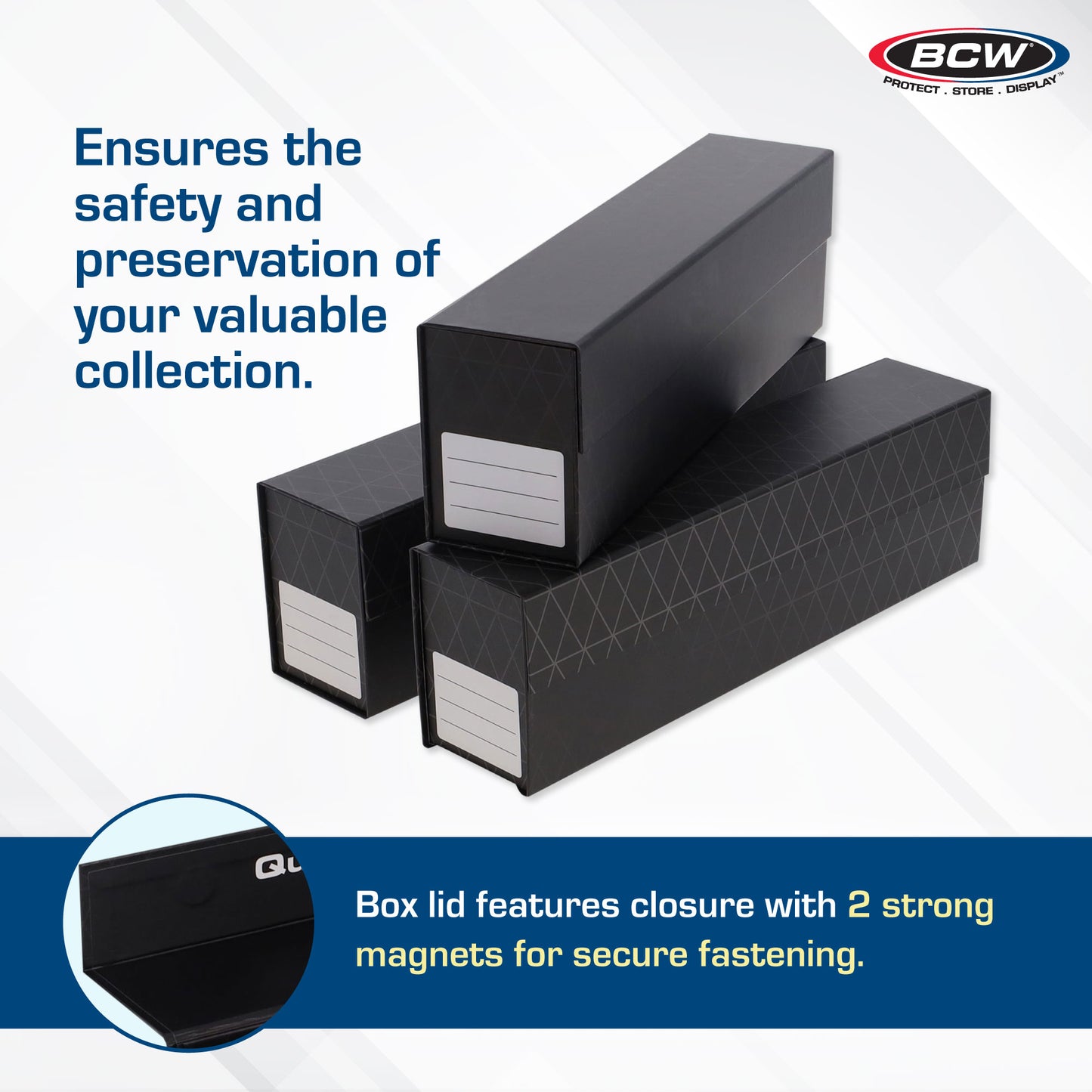 QUICKFOLD MAGNETIC & TOPLOADER CARD BOX (3-PACK)