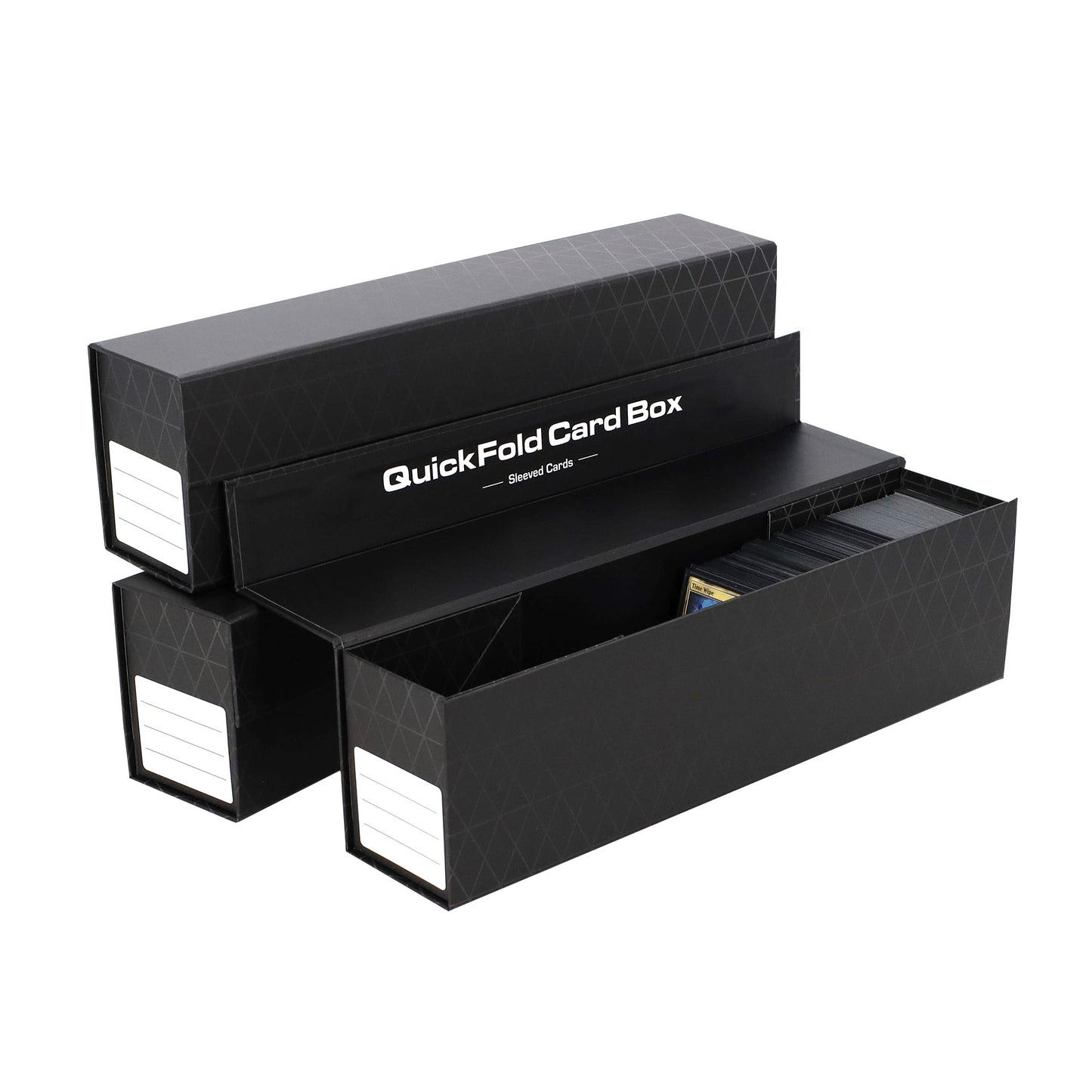 QUICKFOLD SLEEVED CARDS BOX (3-PACK)