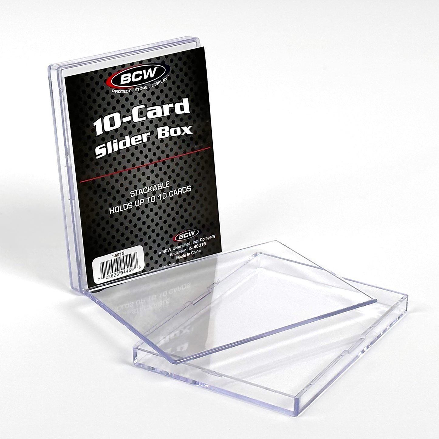 2 PIECE CLEAR SLIDER BOX - (10 COUNT)