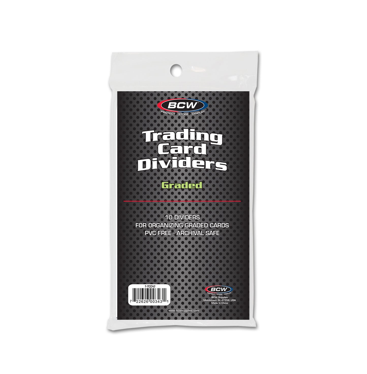 GRADED TRADING CARD DIVIDERS (10-PACK)