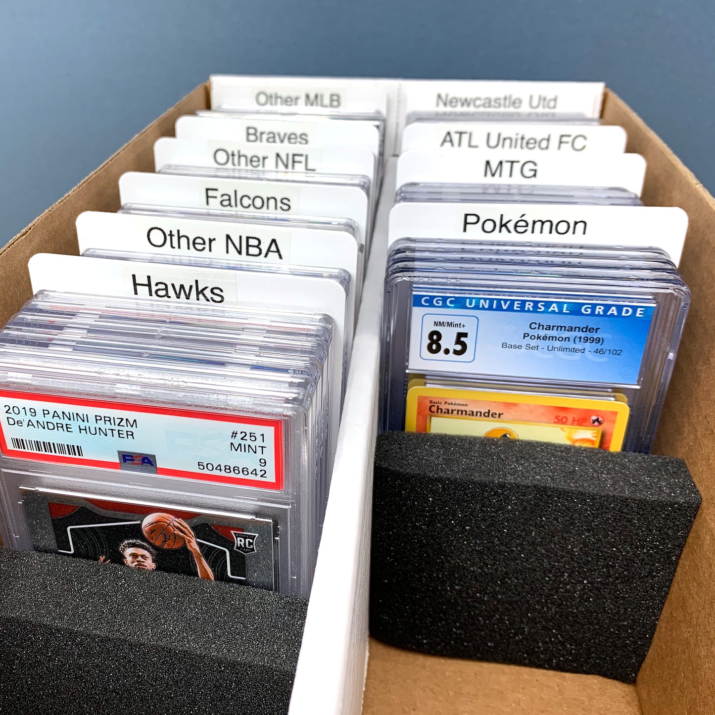 GRADED TRADING CARD DIVIDERS (10-PACK)