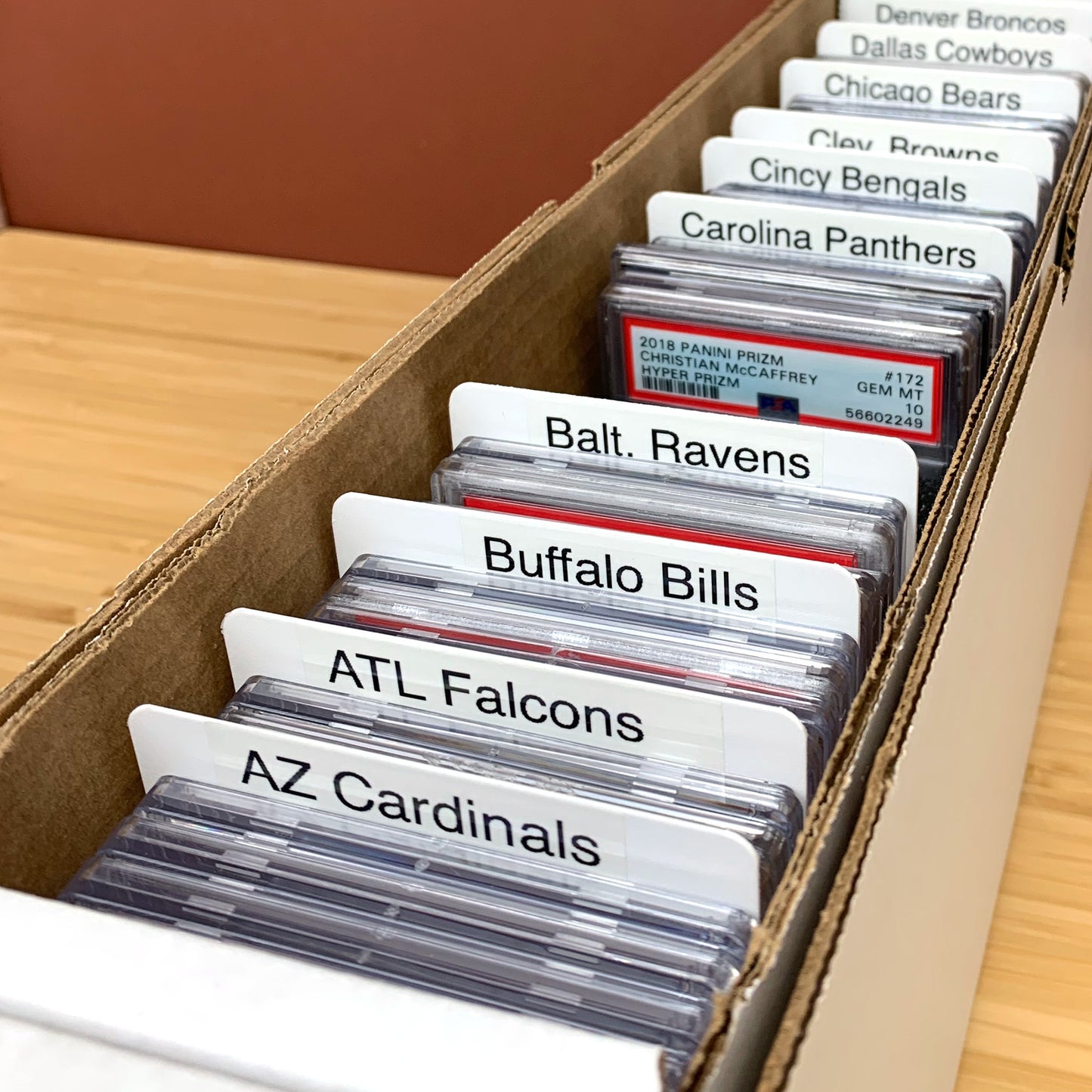 GRADED TRADING CARD DIVIDERS (10-PACK)