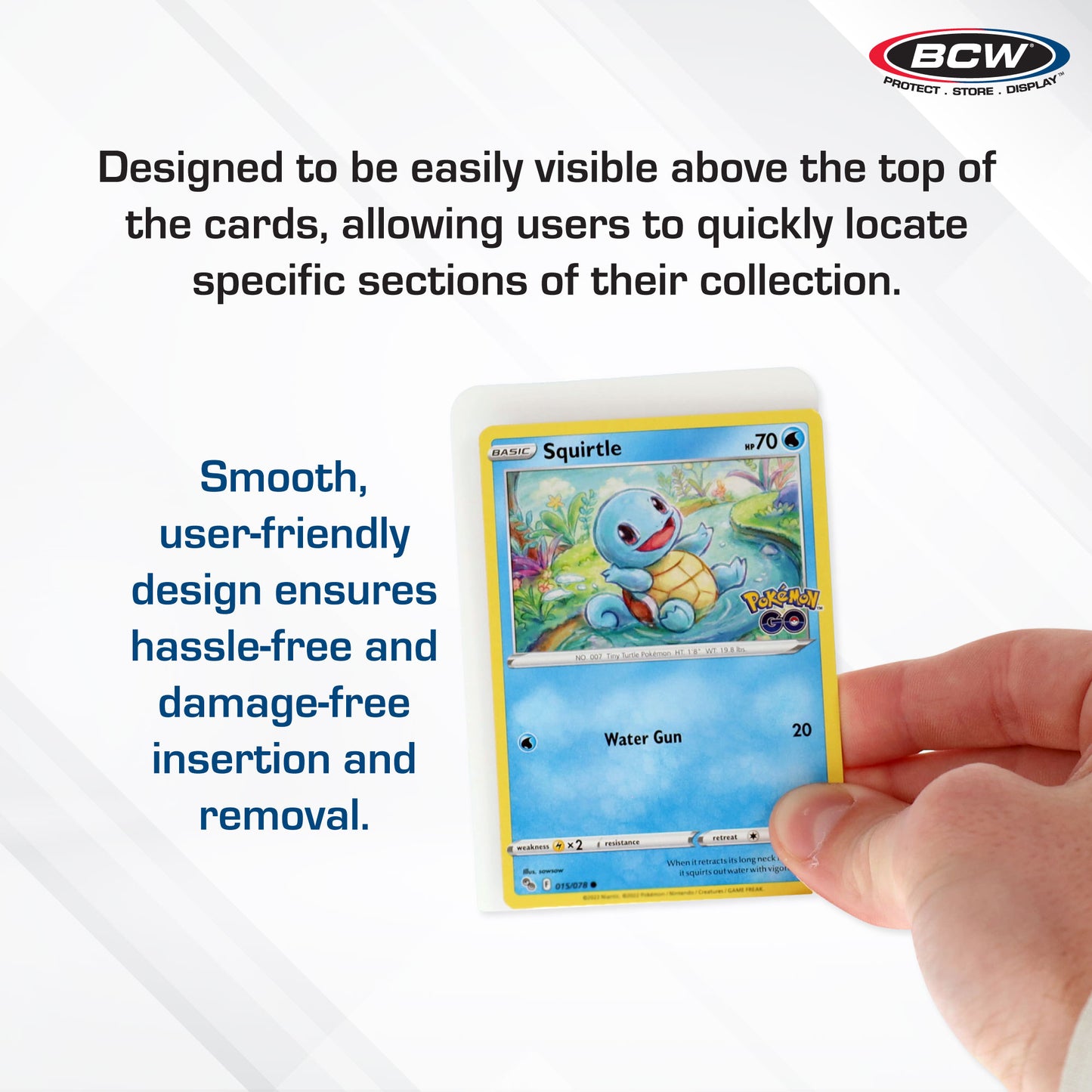 TRADING CARD DIVIDERS (10-PACK)