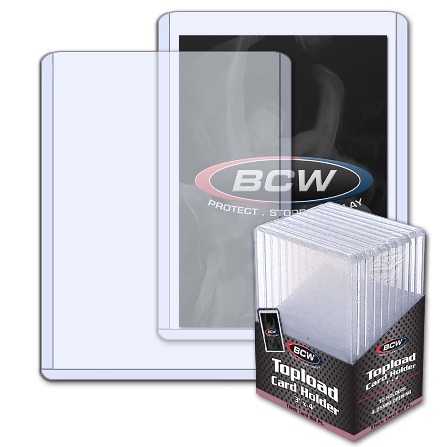 THICK TOPLOADER - 168 PT. (10-PACK)