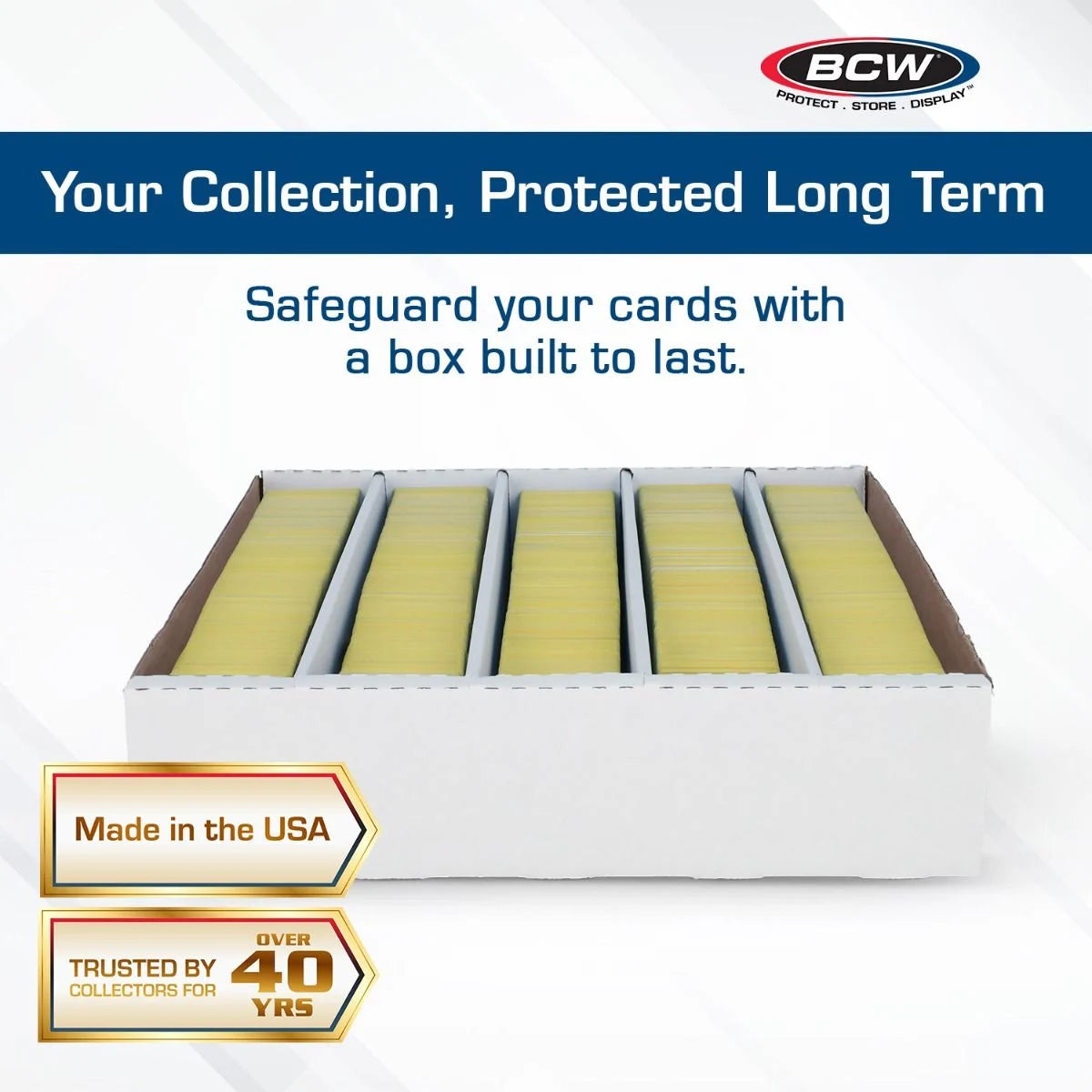 5000 COUNT STORAGE BOX (FULL LID) (25-PACK VALUE BUNDLE - BULK DISCOUNT)