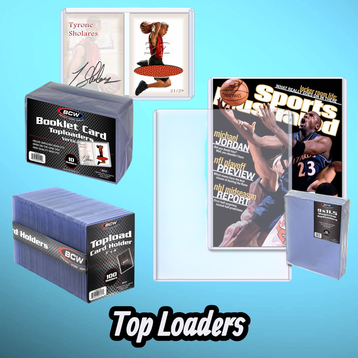 Toploaders