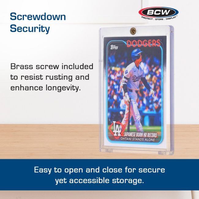 1-SCREW CARD HOLDER - 20 PT.