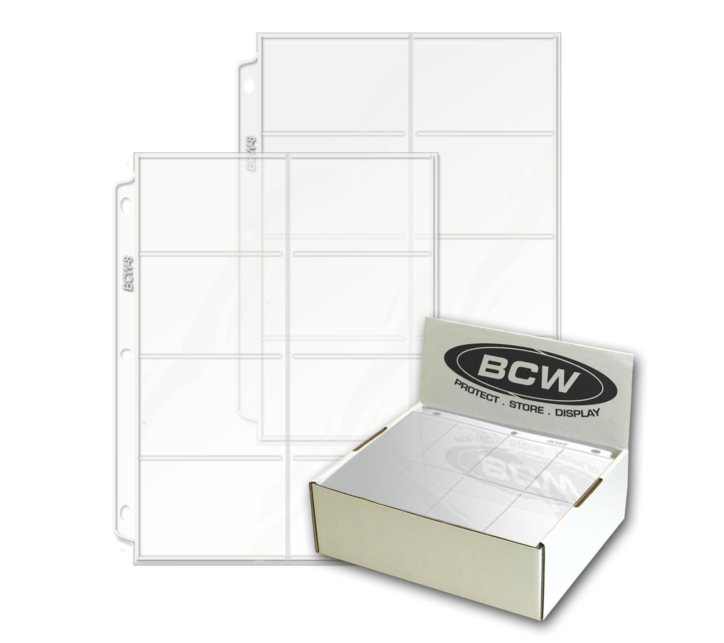 8-POCKET VINYL PAGES (20 PACK)