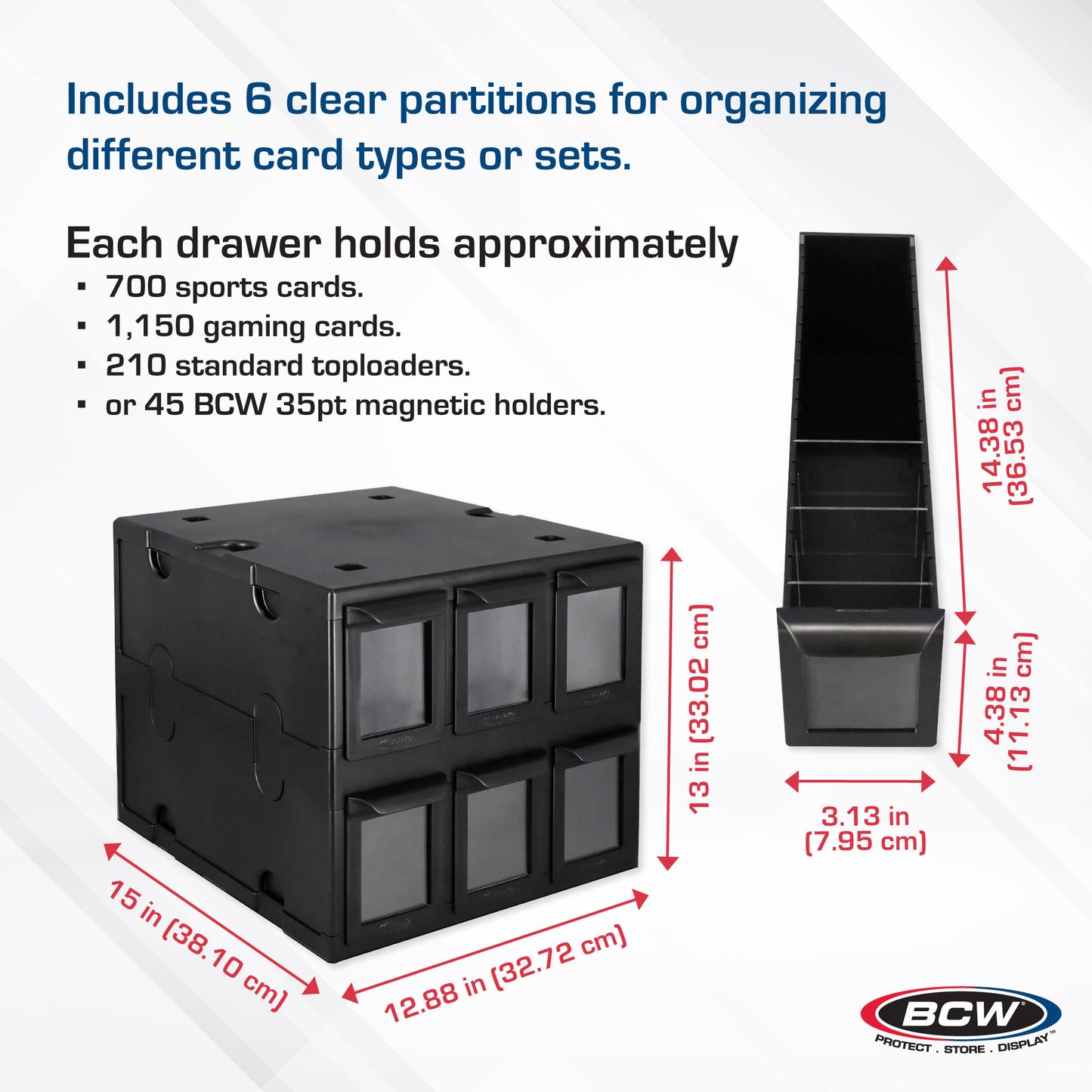 6-DRAWER CARD CATALOG