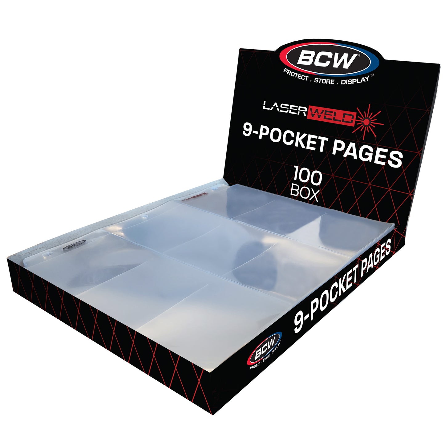 LASERWELD 9-POCKET PAGES (100 PACK)