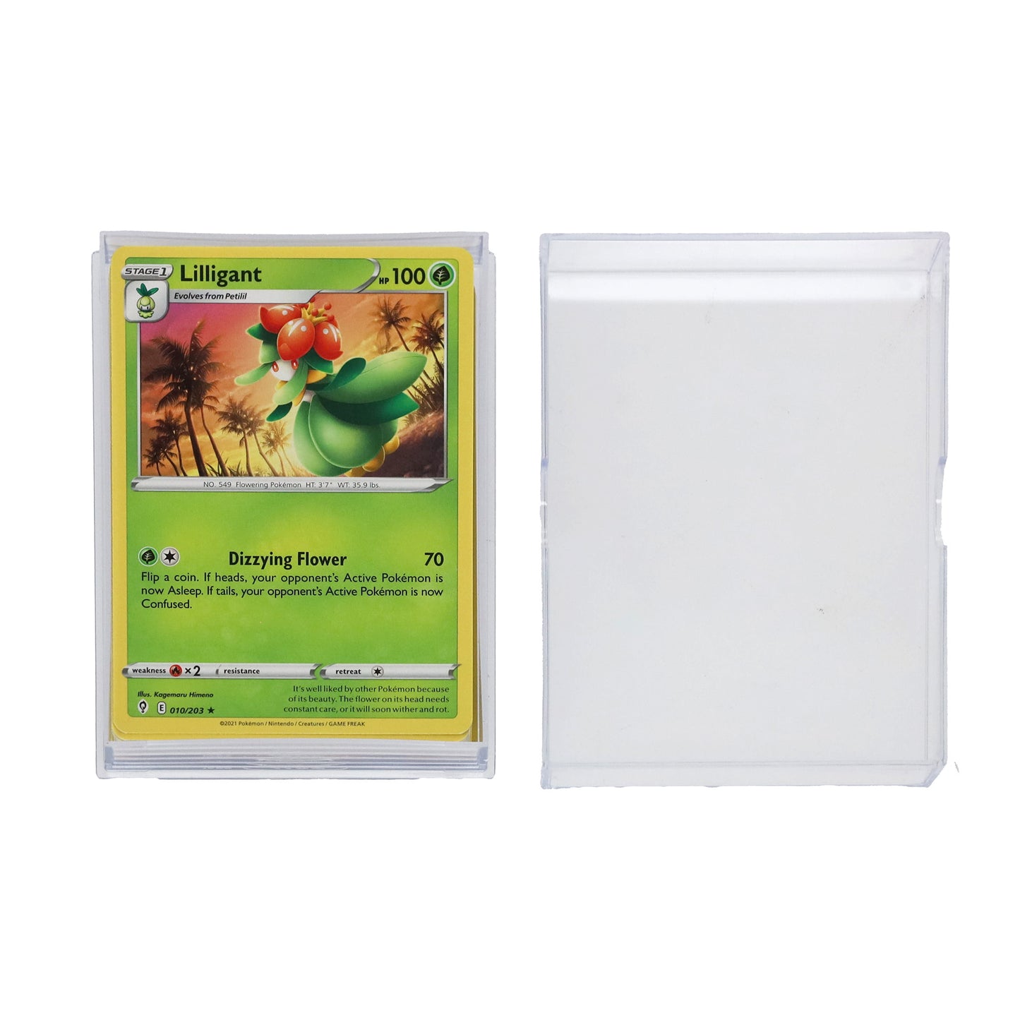 2 PIECE CLEAR SLIDER BOX - 35 COUNT (2-PACK)
