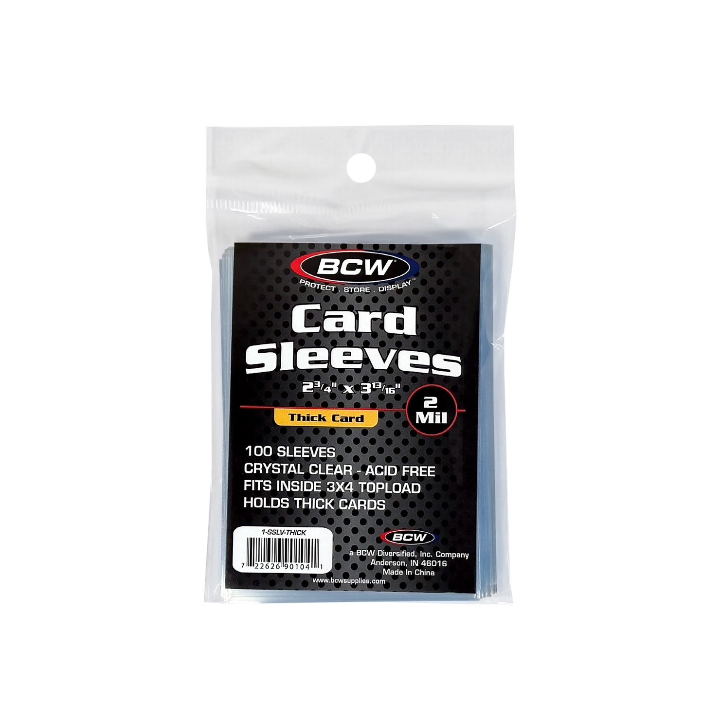 THICK CARD SLEEVES (100-Pack)