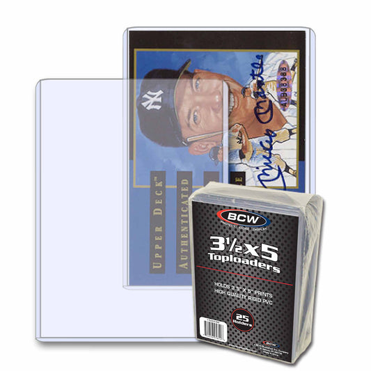 3.5x5 TOPLOADER (25-PACK)