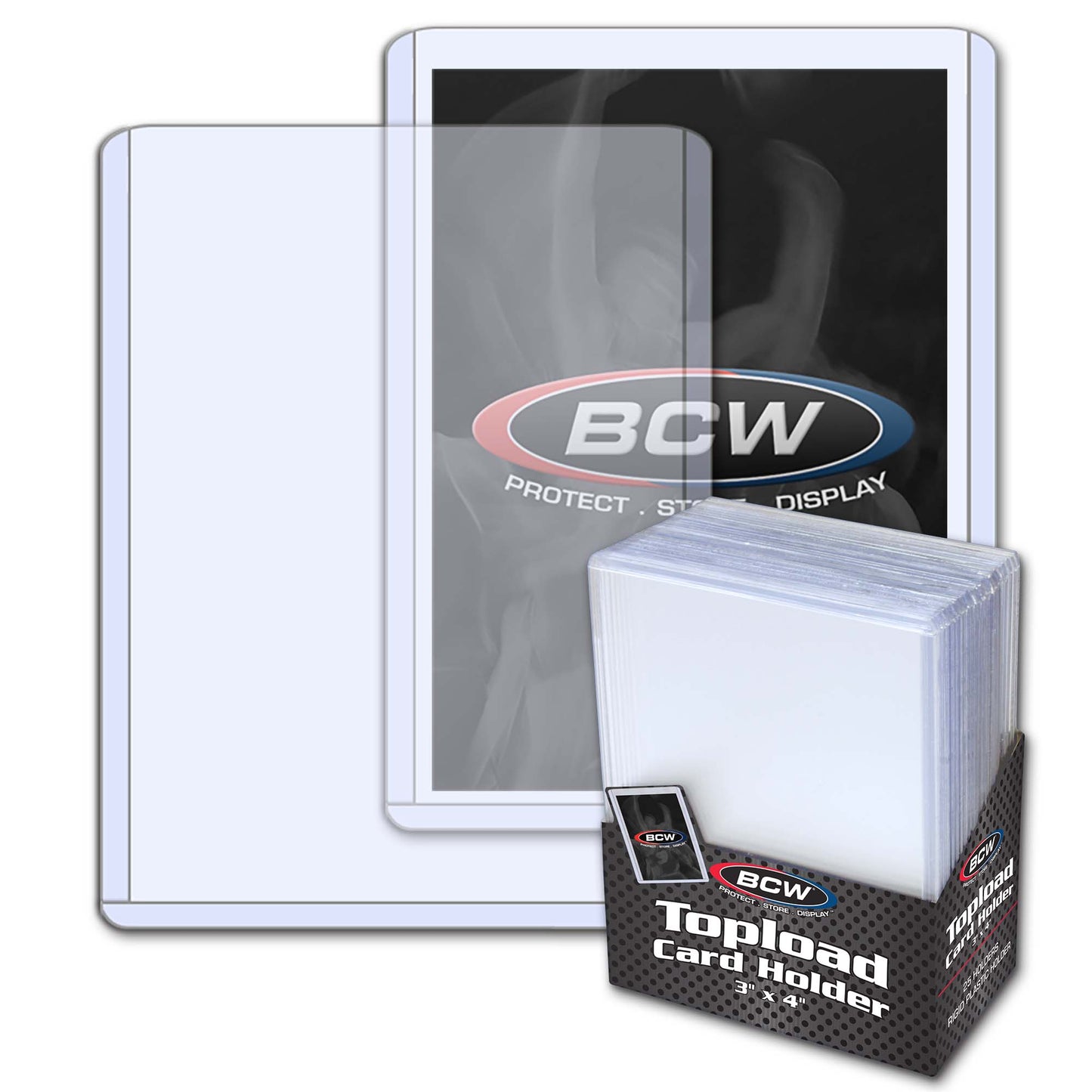 STANDARD 3x4 TOPLOADER (25-PACK)