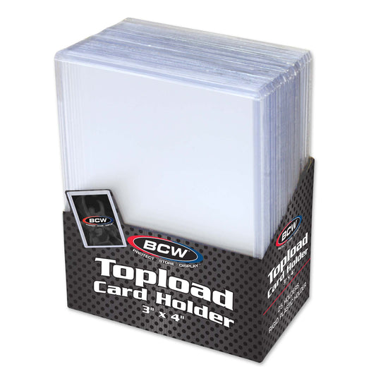STANDARD 3x4 TOPLOADER (25-PACK)