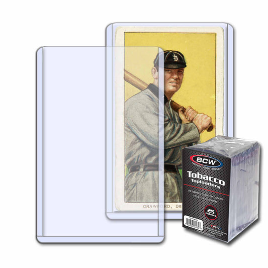 TOBACCO CARD TOPLOADER (25-PACK)