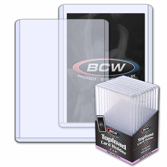 THICK CARD TOPLOADER - 197 PT. (10-PACK)