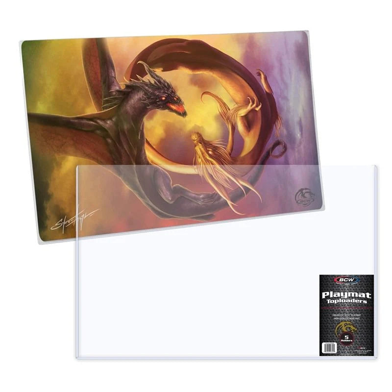 PLAYMAT HOLDER - 24 X 14 TOPLOADER (5-PACK)