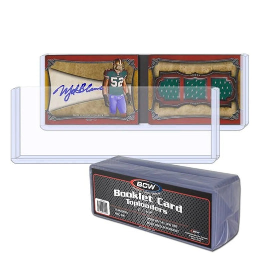 BOOKLET CARD TOPLOADER (10-PACK)